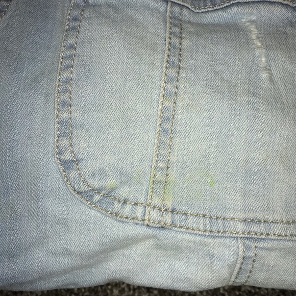 Blue Spice Shorts Overalls - Picture 4 of 5